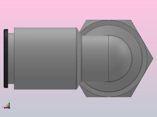 IPLP L型螺纹弯头气动管接头[IPLP04-02]后视缩略图