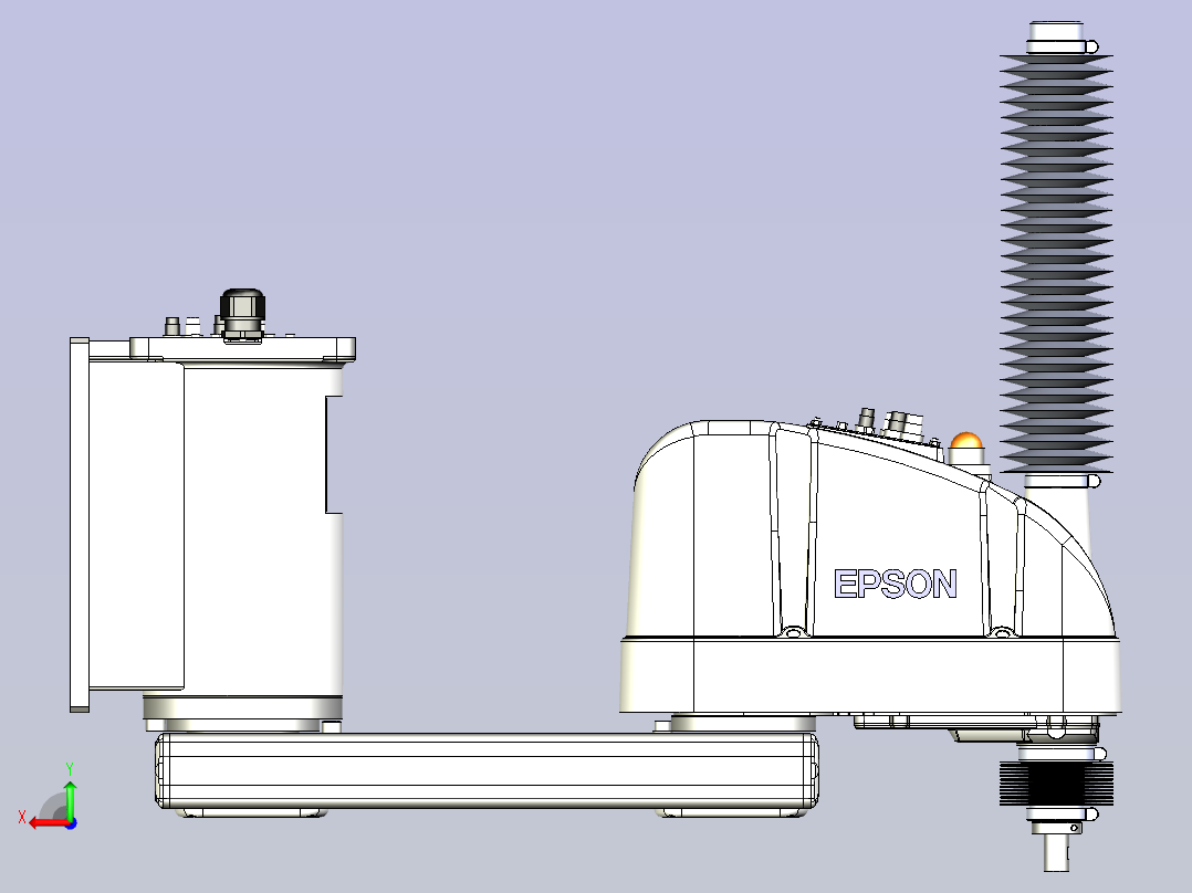 爱普生机器人Epson_G6-653PW后视图