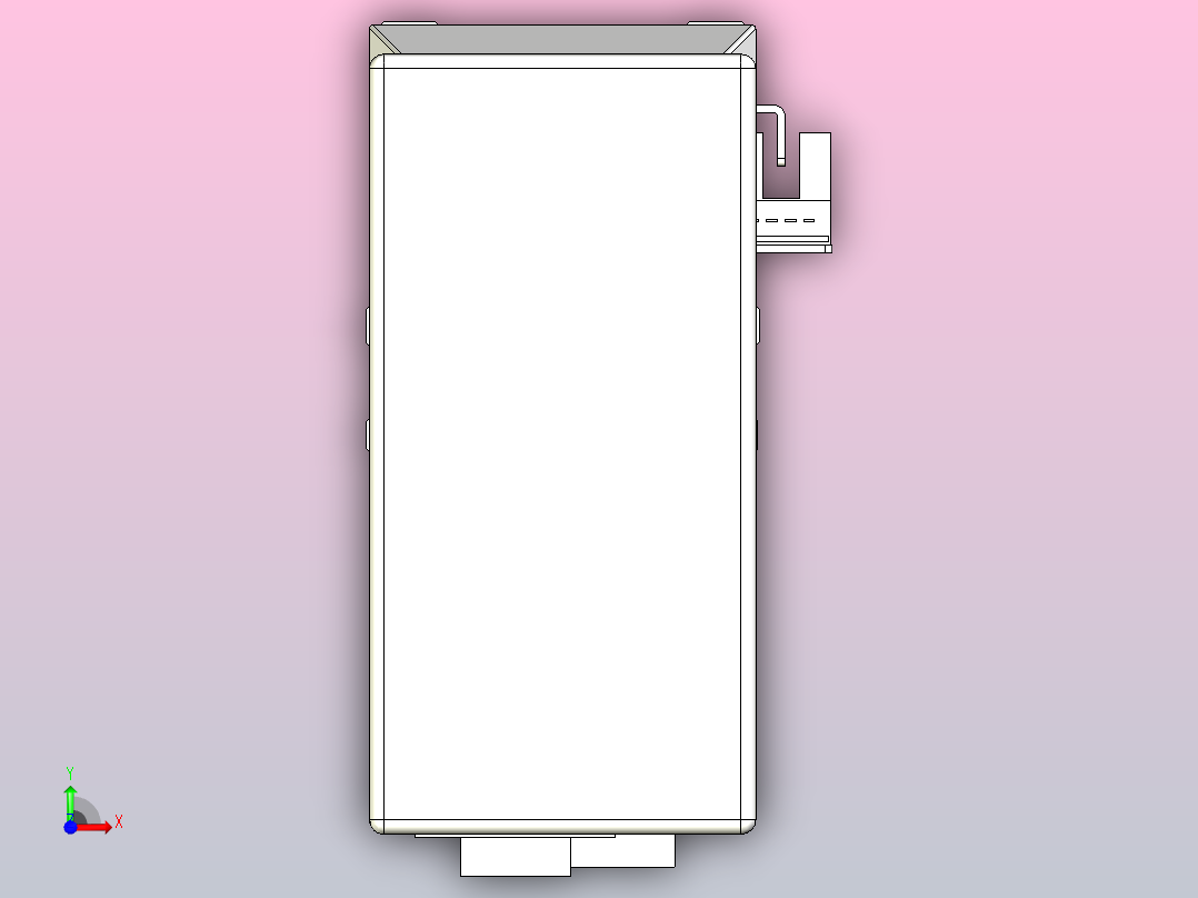 滚珠丝杠直线轴内置导轨TPA-GCR-50-1210C-L800-MP-M10-N3前视图