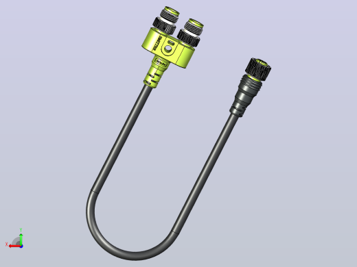 M12圆形公制连接器后视缩略图