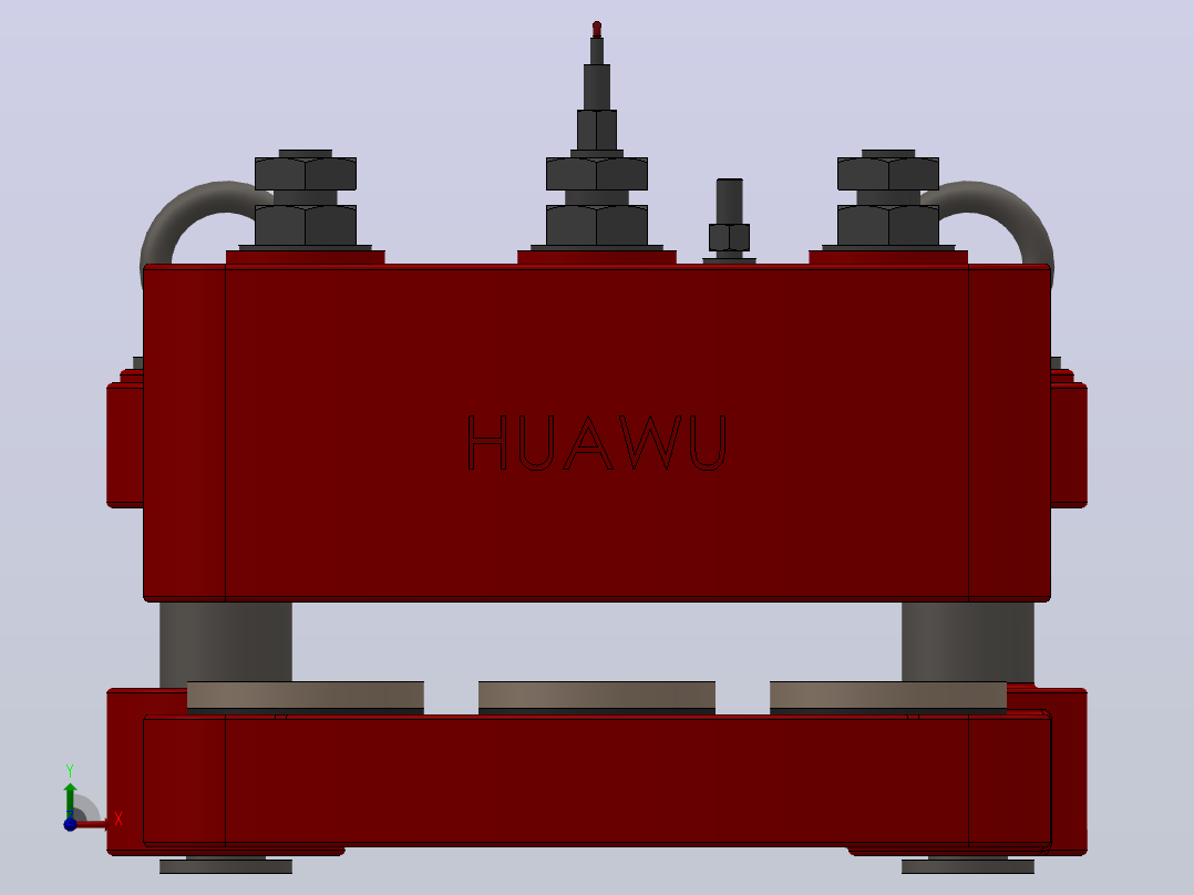 SBD180-G系列液压盘式制动器_SBD180-G-2000×30mm-WL右视图