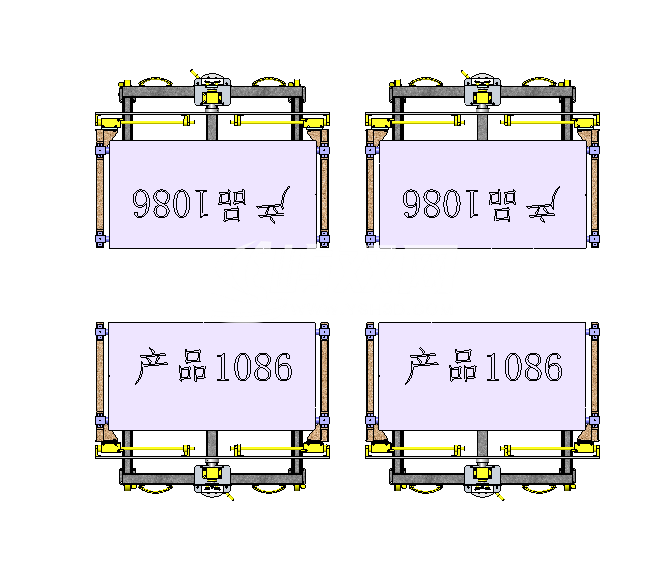 大型夹具搬运模组