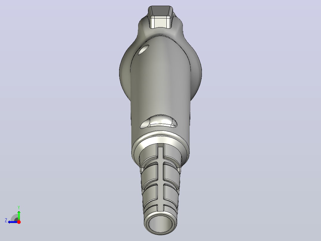 电动汽车充电器1型插头SAE J1772右视图