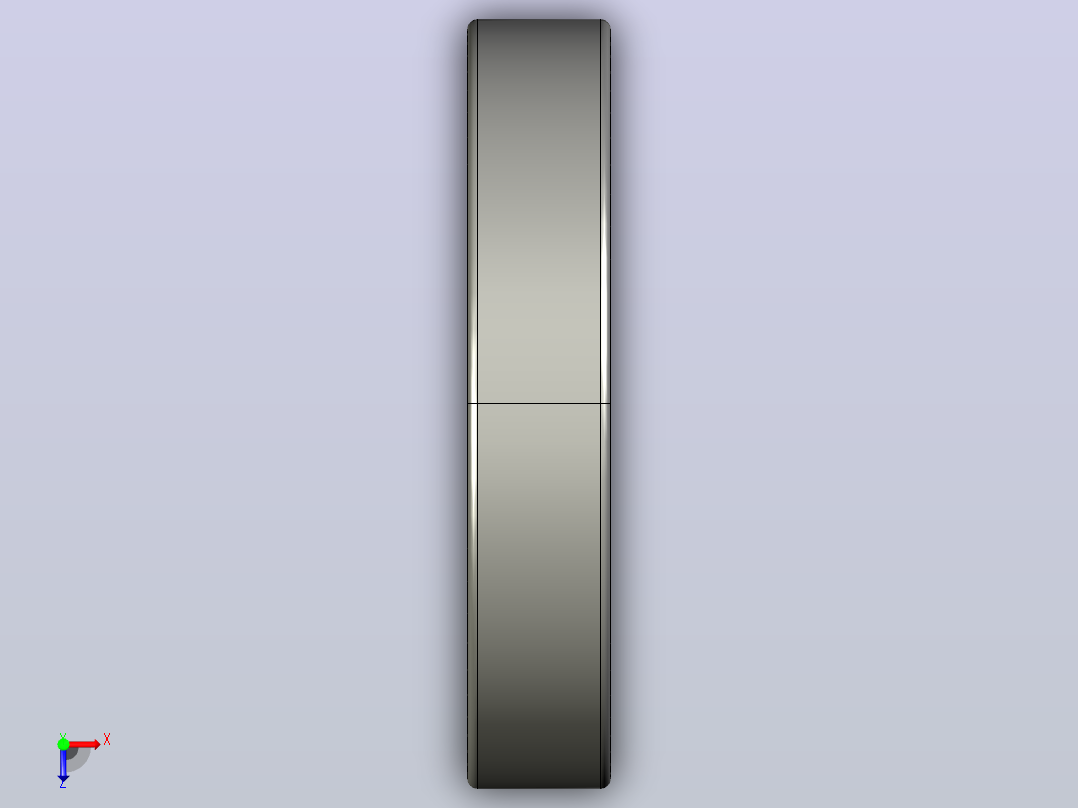 SKF自调心球轴承ball_bearing_1217_k_0俯视图