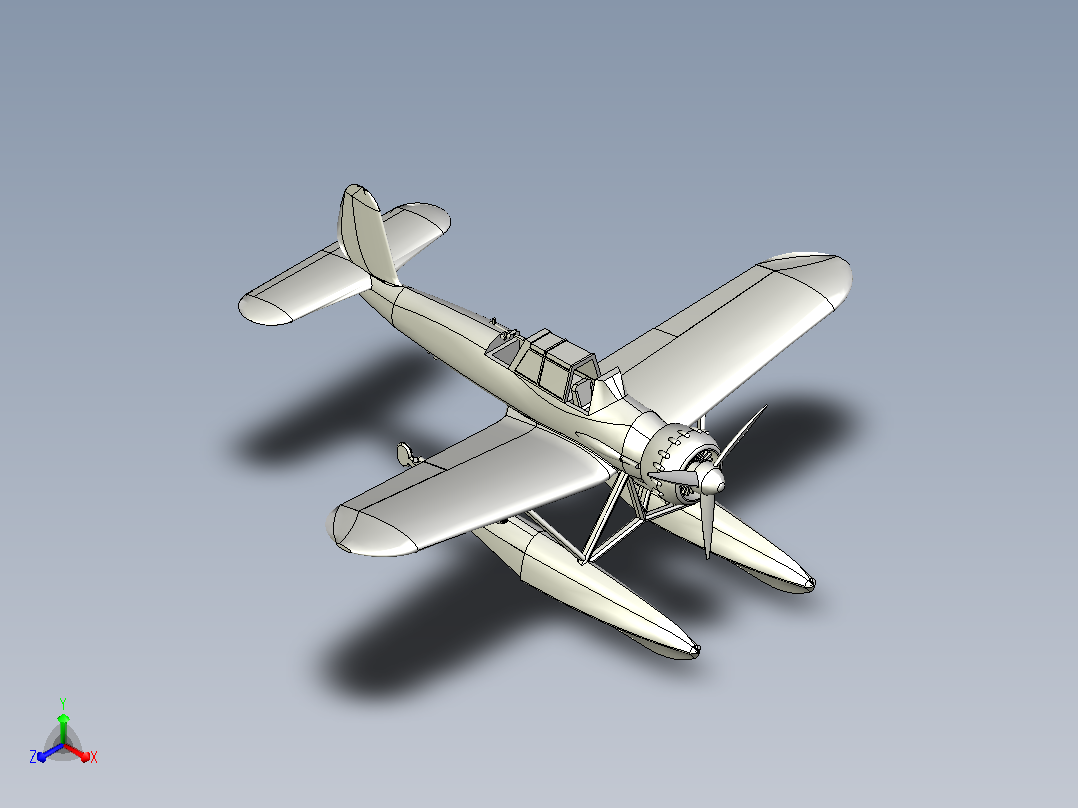 Arado Ar196 A-3飞机主视图