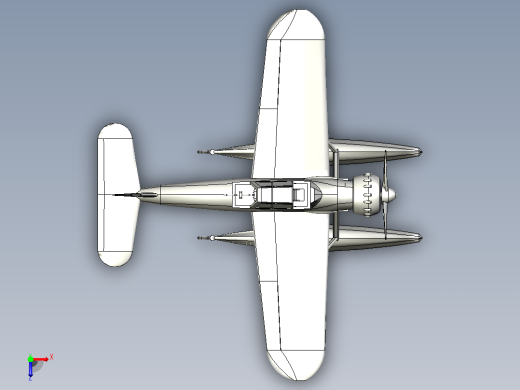 Arado Ar196 A-3飞机俯视缩略图
