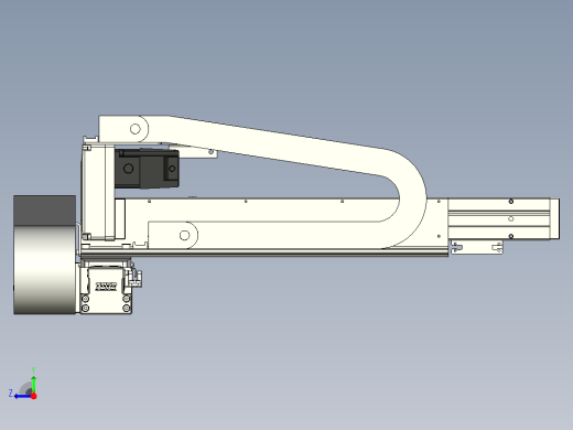 XYGT210-A2-800-300-M-C-0001丝杆模组 XY悬臂 负载2-5KG 内嵌式 XYGT210-A2 替换TOYO直线模组右视缩略图