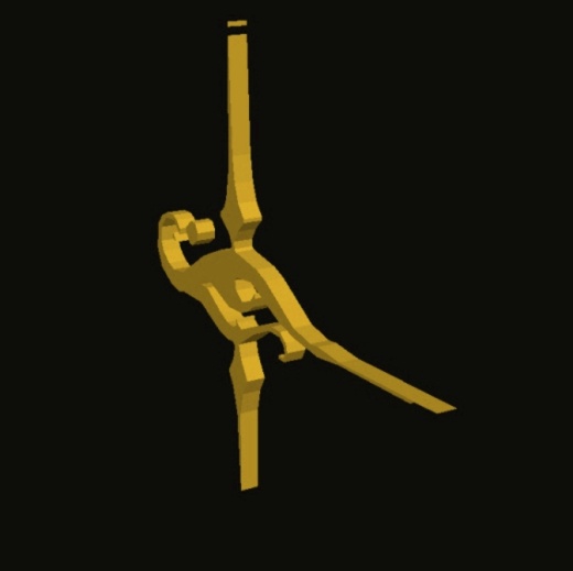 眼睛时钟 手动可编辑缩略图