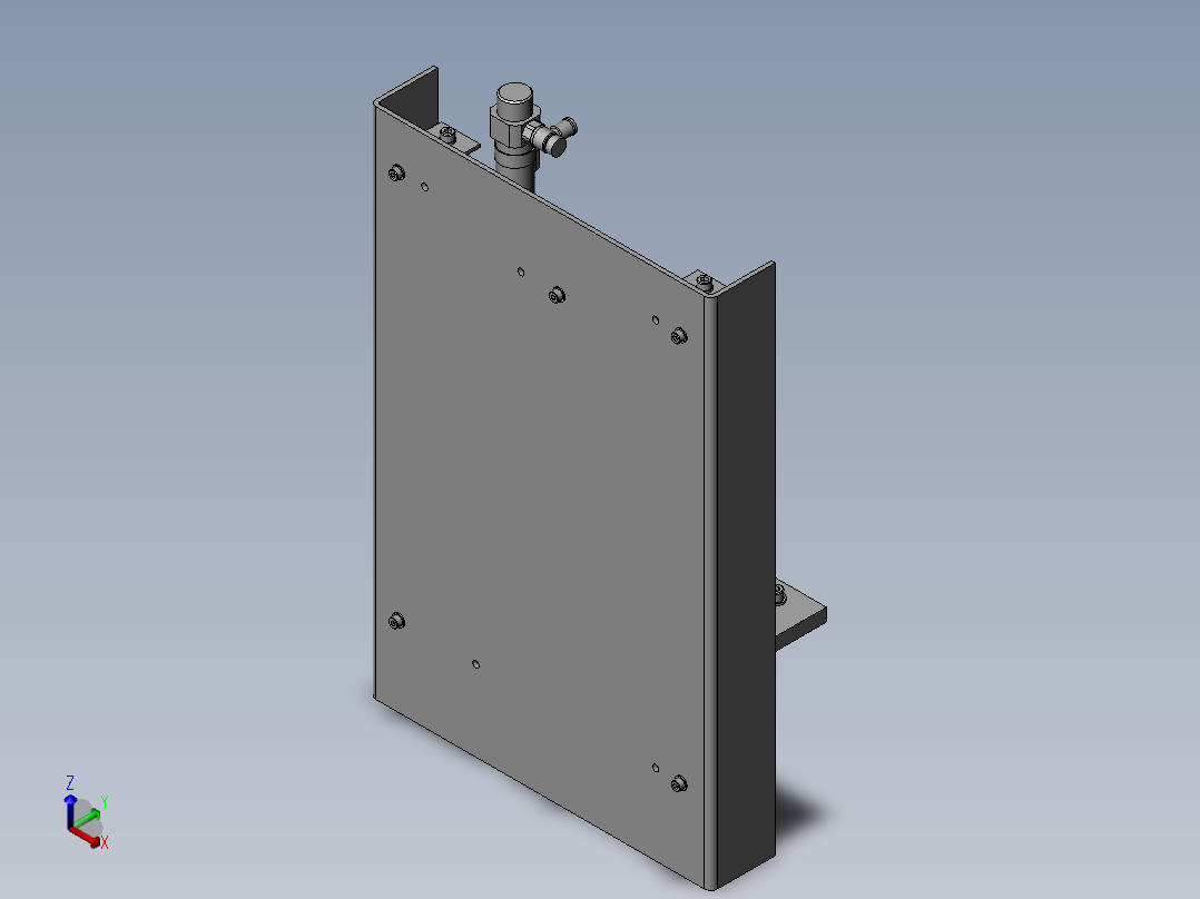 超负荷减轻卷帘主视图