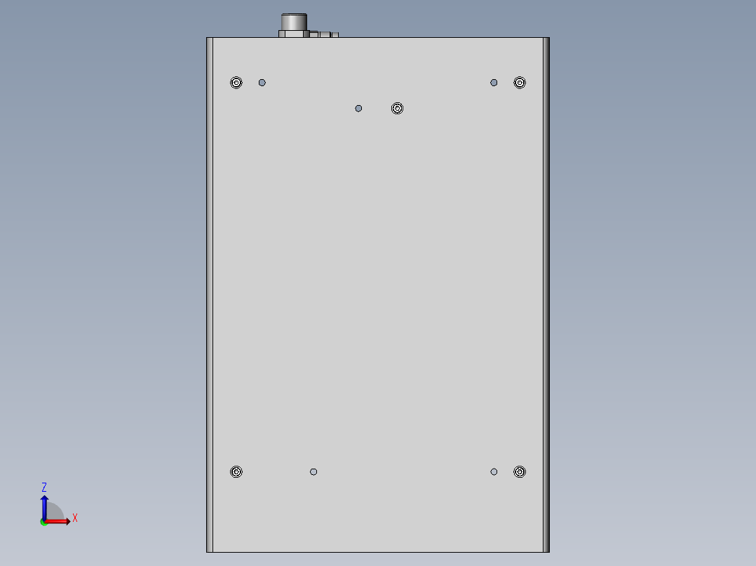 超负荷减轻卷帘前视图