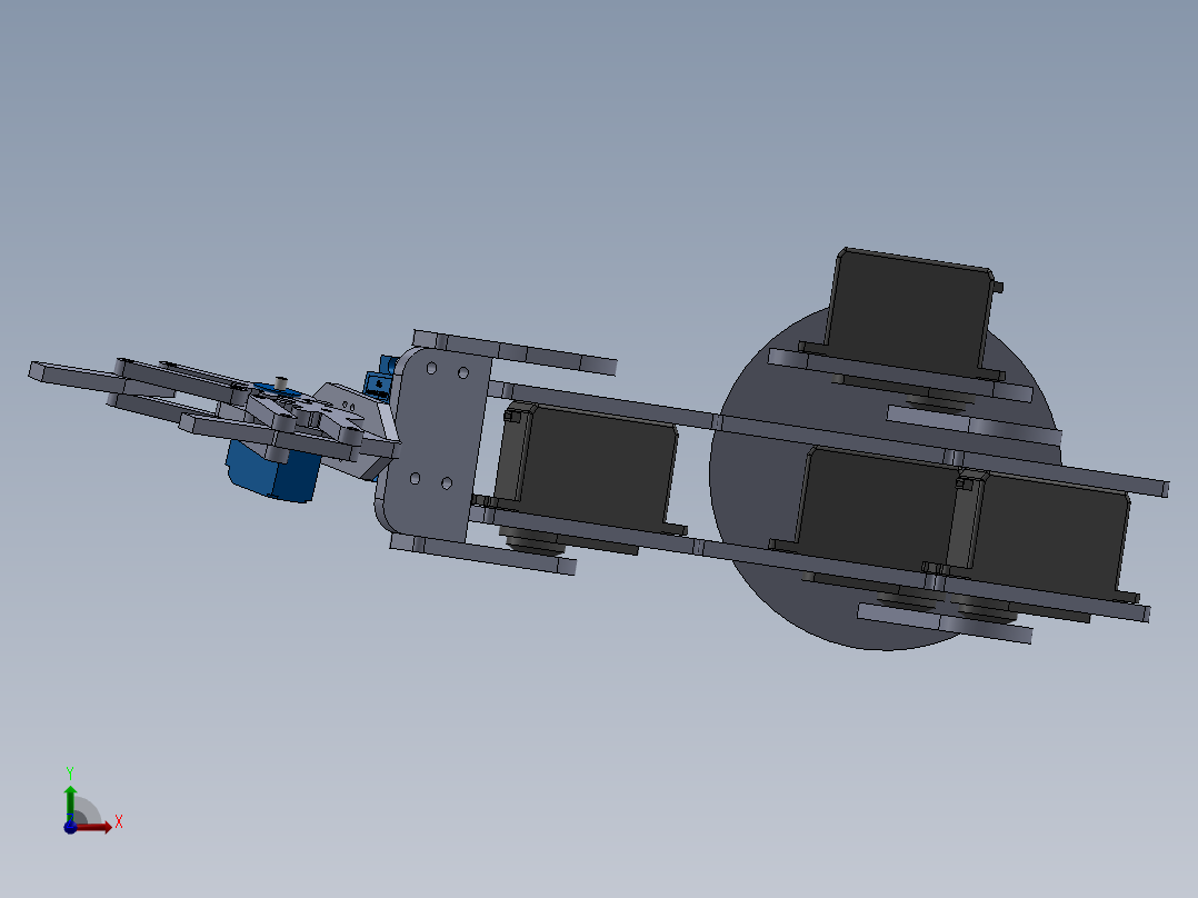 乌斯曼机械臂前视图