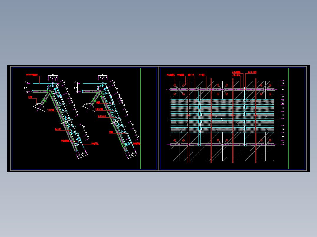 点式玻璃幕墙节点3