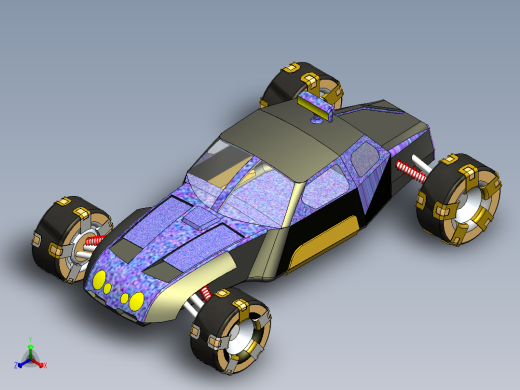 叶鹏飞-模拟探险车