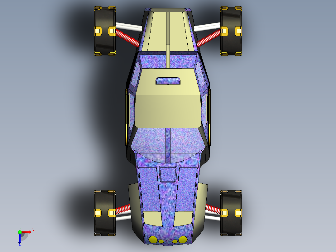 叶鹏飞-模拟探险车俯视图