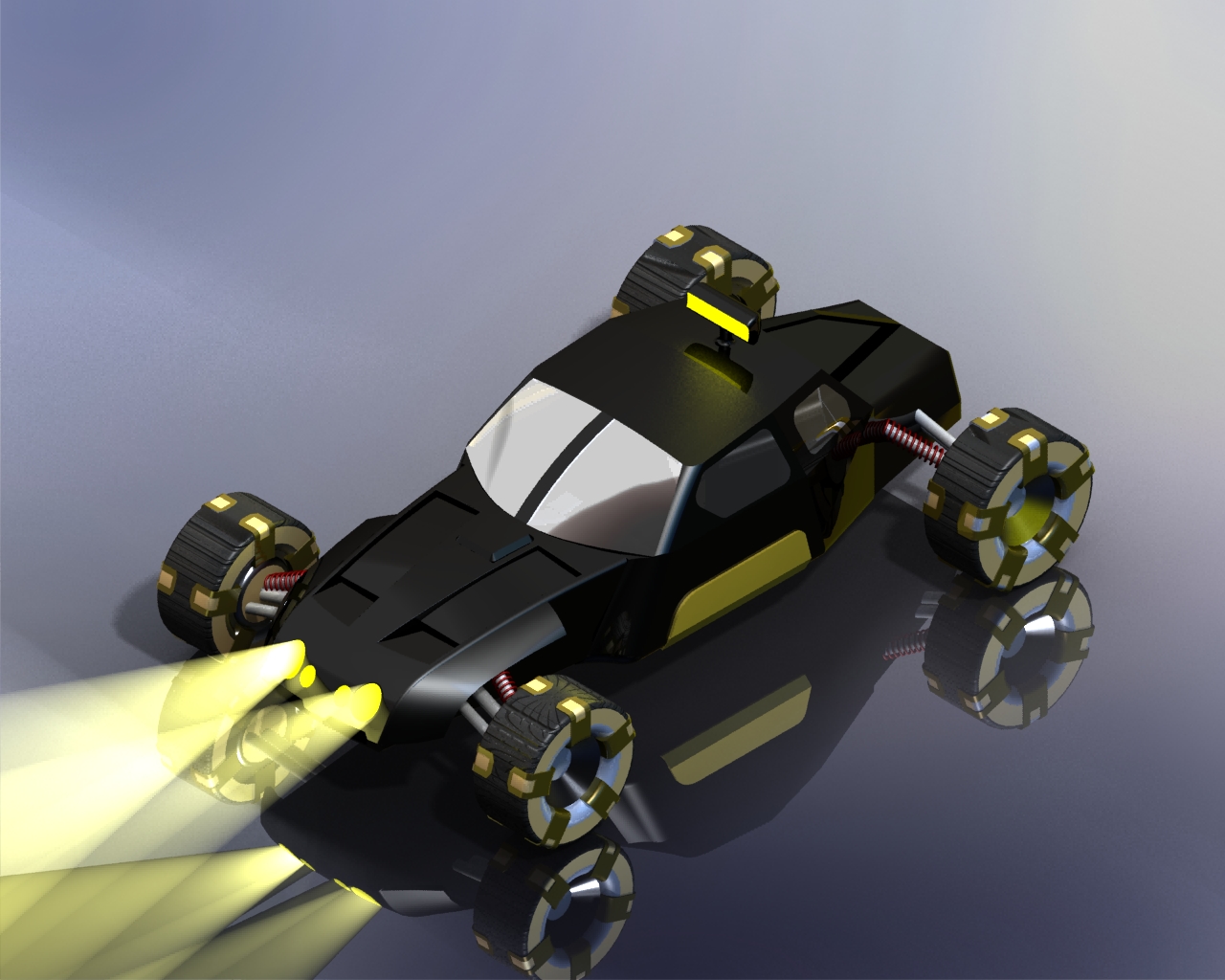 叶鹏飞-模拟探险车