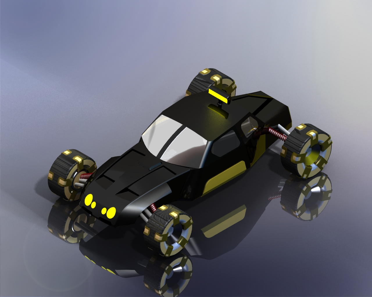 叶鹏飞-模拟探险车