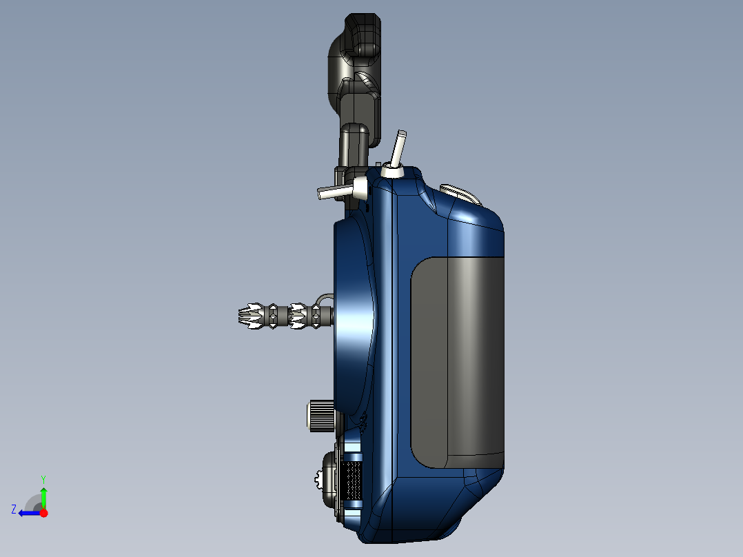 Jumper牌T-20S遥控器右视图