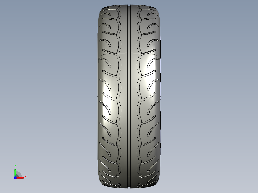 195-50-R15车轮和轮胎总成15英寸轮辋前视图