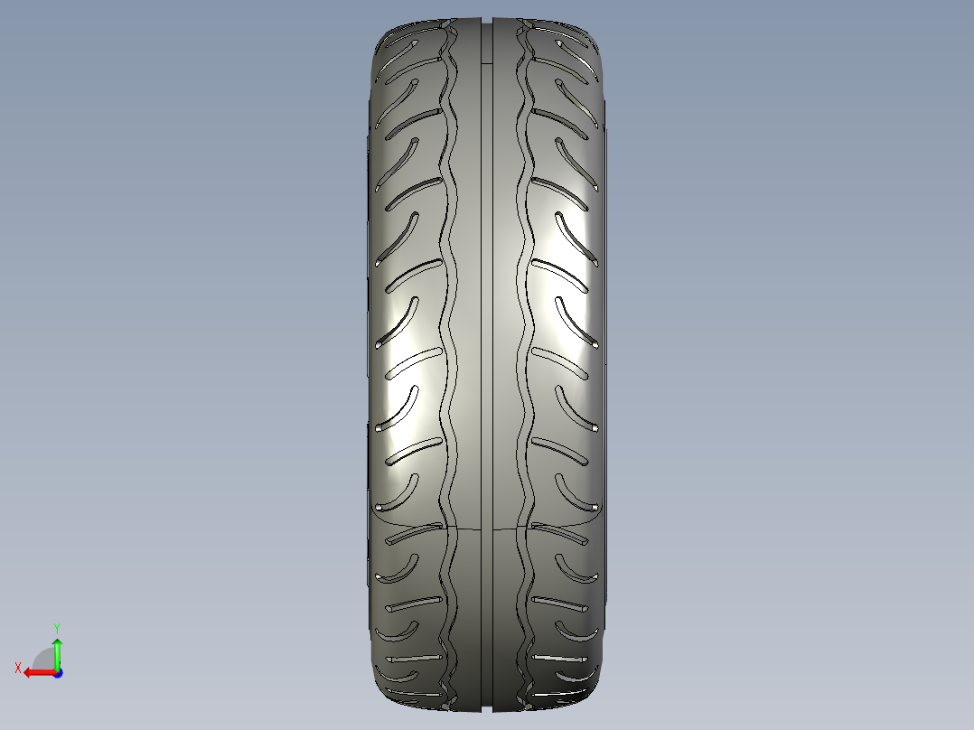 195-50-R15车轮和轮胎总成15英寸轮辋后视图