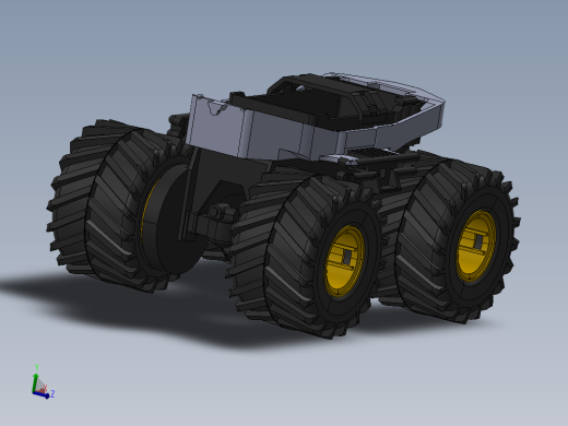 TAMIYA迷你四轮驱动遥控模型车