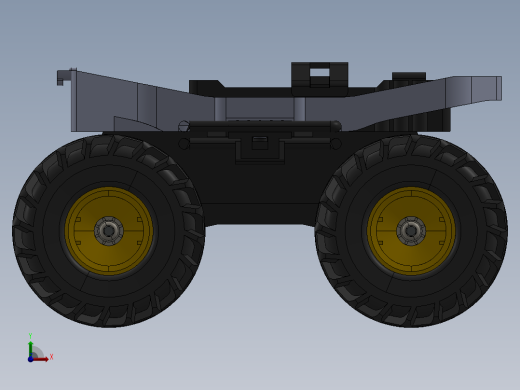 TAMIYA迷你四轮驱动遥控模型车前视缩略图