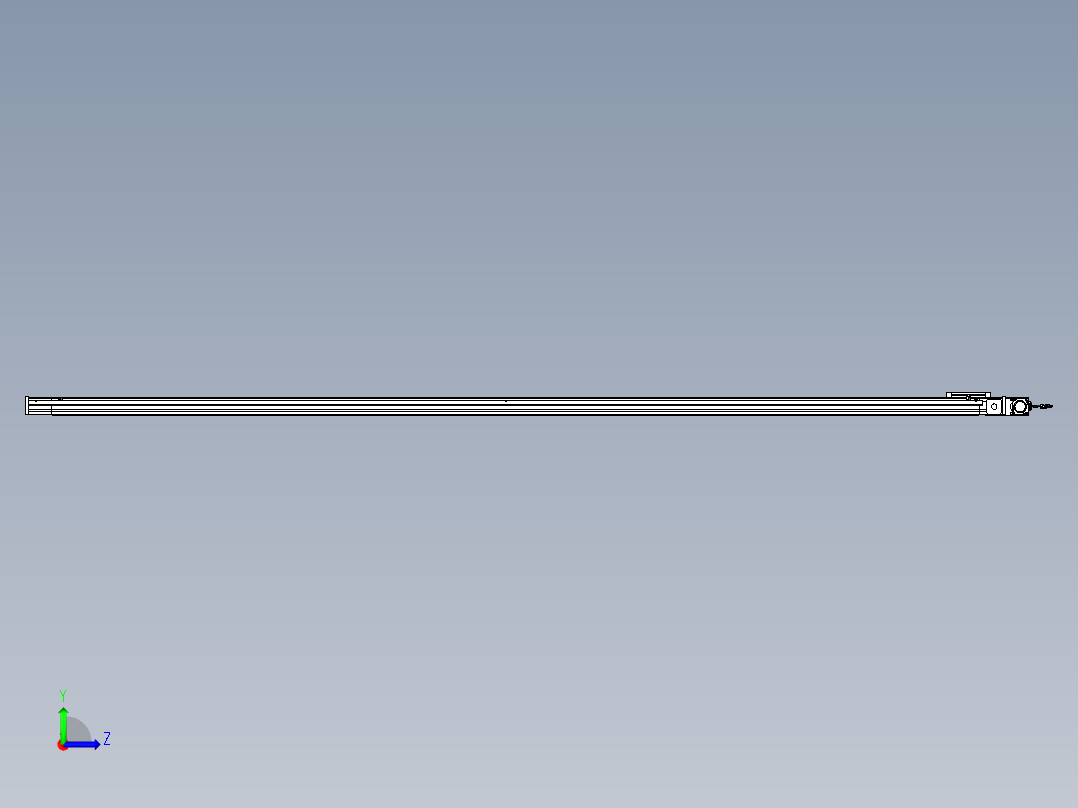威洛博LB.GB同步带传动--欧规系列LB6A-L65-S3350-BL左视图
