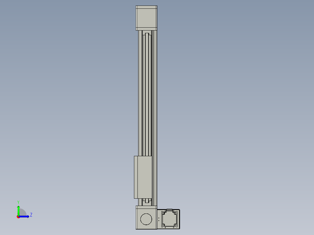 欧规系列-GB8-L96-S500-BRD-P40-MS3左视图