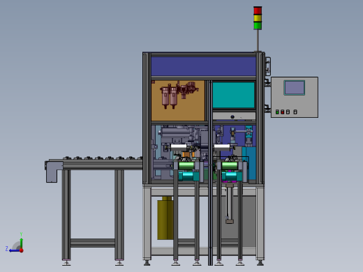 B16_自动打标检测机台右视缩略图