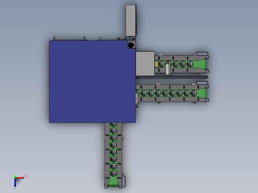 B16_自动打标检测机台俯视缩略图