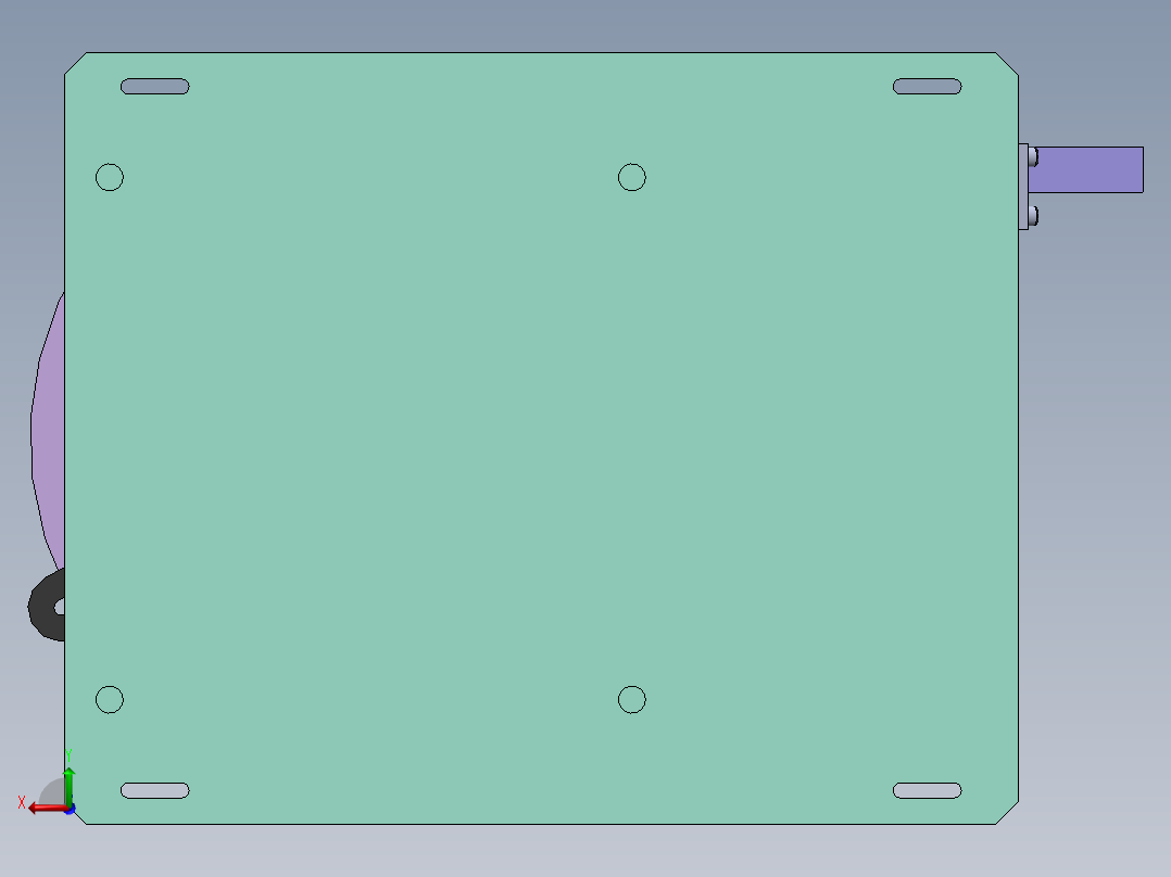 振动盘 外直径300 带直线送料器 200逆后视图
