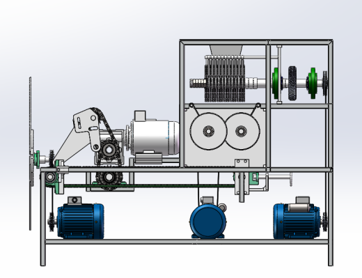 小型多功能切菜机的设计缩略图