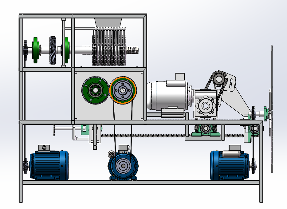 小型多功能切菜机的设计
