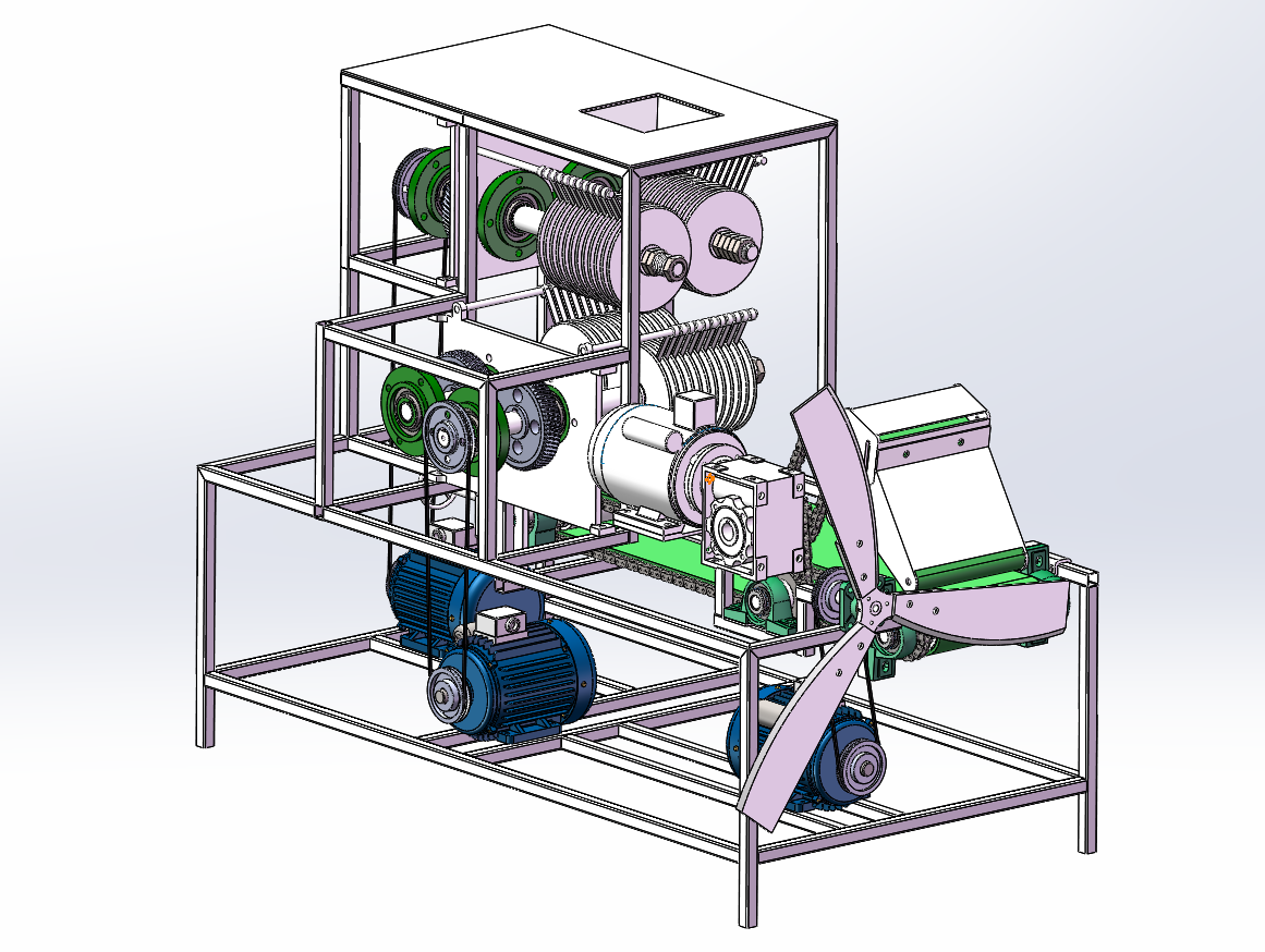 小型多功能切菜机的设计
