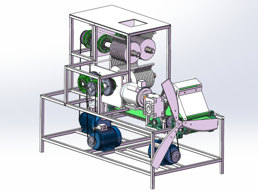 小型多功能切菜机的设计缩略图