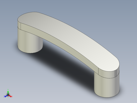 人體工學型把手EBP,EBP.B-3D多系列多零件图纸模型