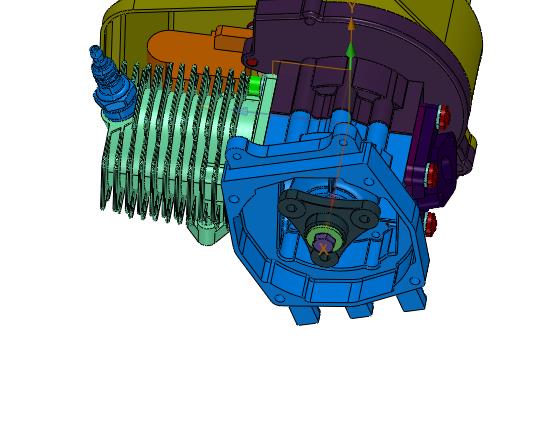 三轮车通用机头发动机