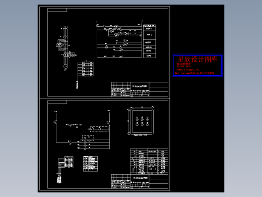 机旁控制箱原理图