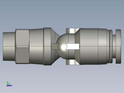 基恩士SJ-MS4_kc图纸模型左视缩略图