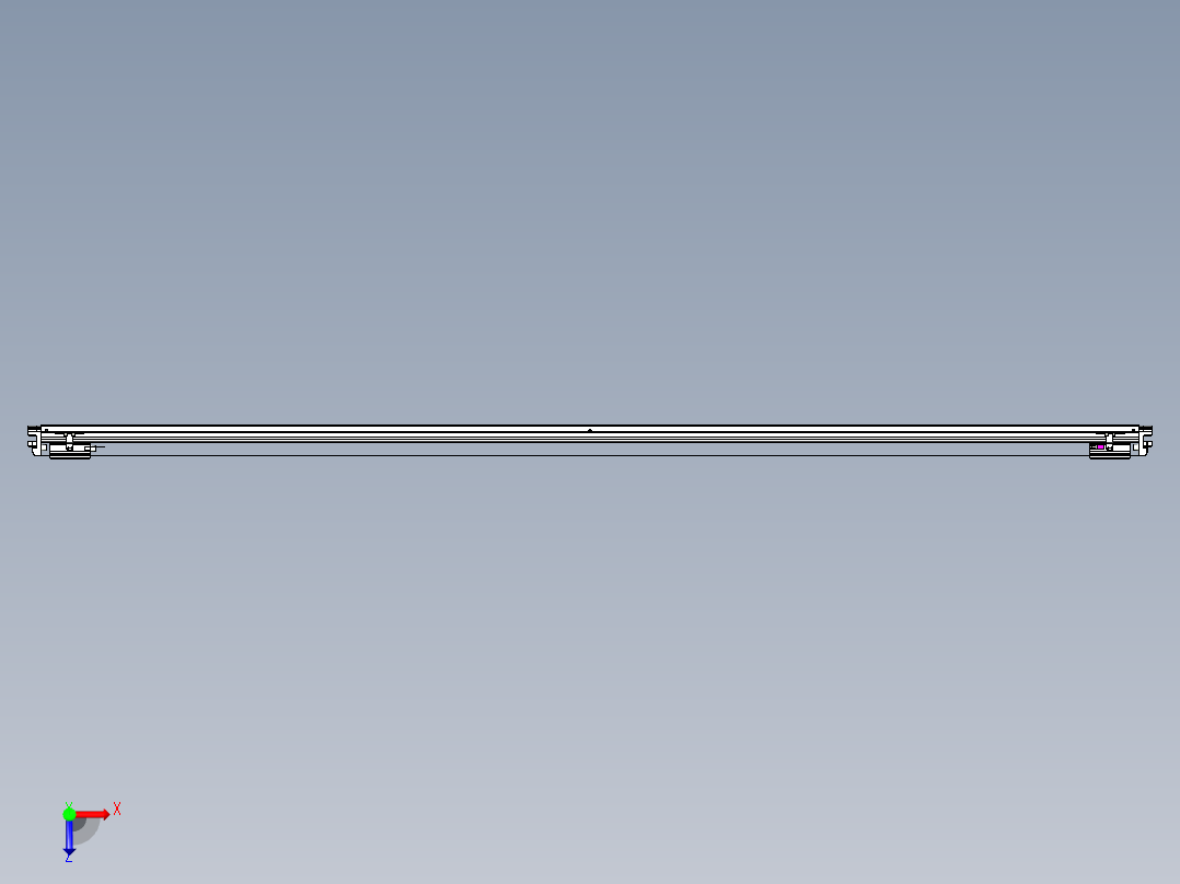 威洛博VL系列3d模型模组2VL17E1Y-S2700俯视图