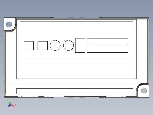 基恩士SJ-G_R_V036_controller_kc图纸模型前视缩略图
