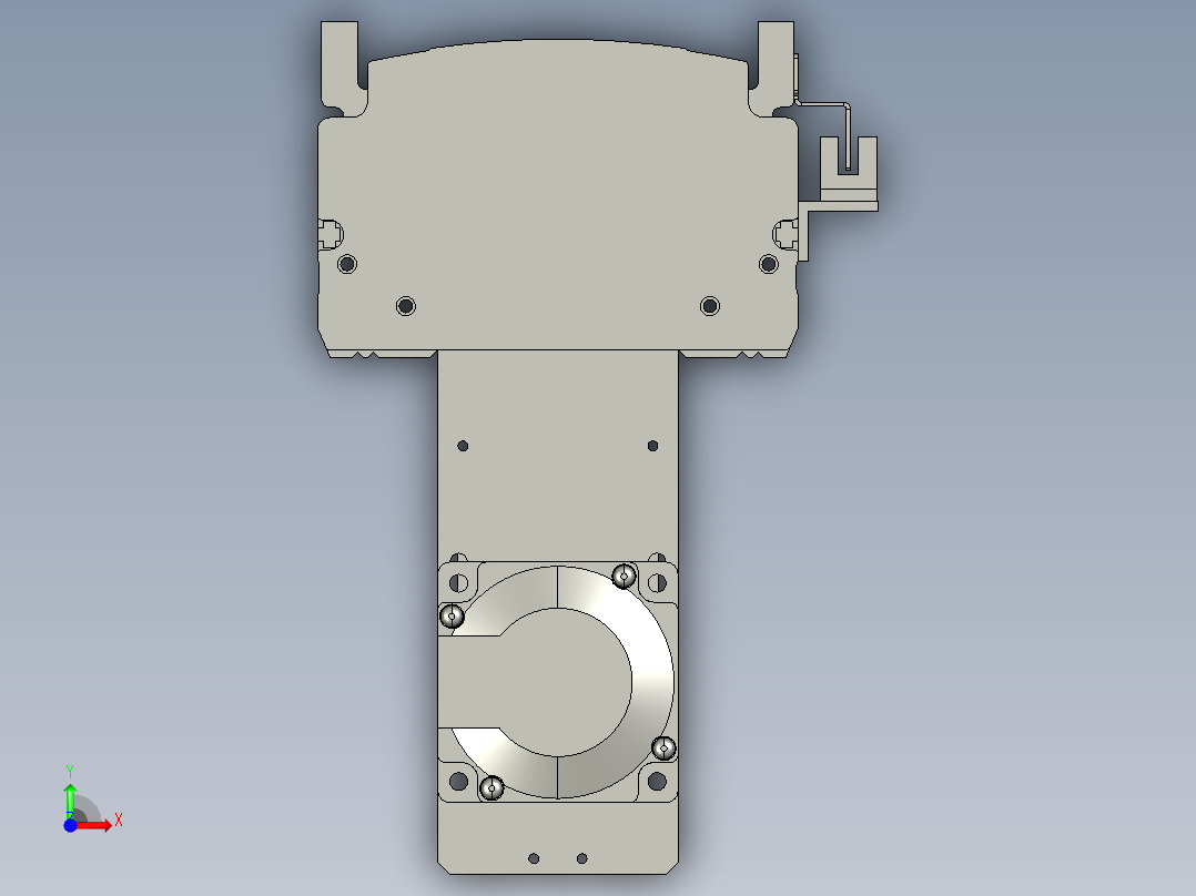 半封闭丝杆滑台MT120BS.L#.1250.BM.P40.C3前视图