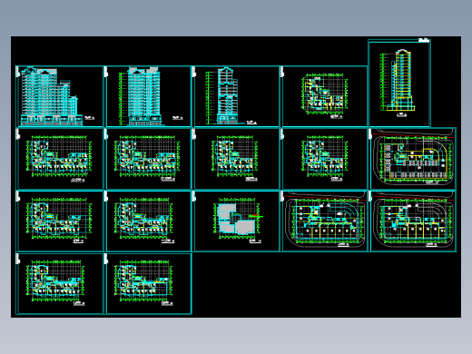 高层公寓初步设计方案