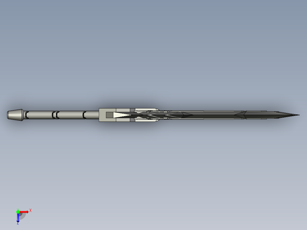 剑、宝剑(165)俯视图