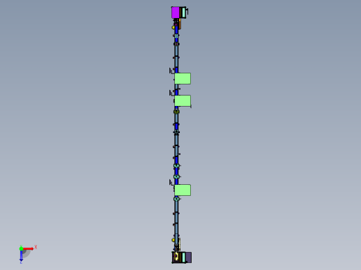 自动点胶自动锁螺丝压合产线俯视缩略图