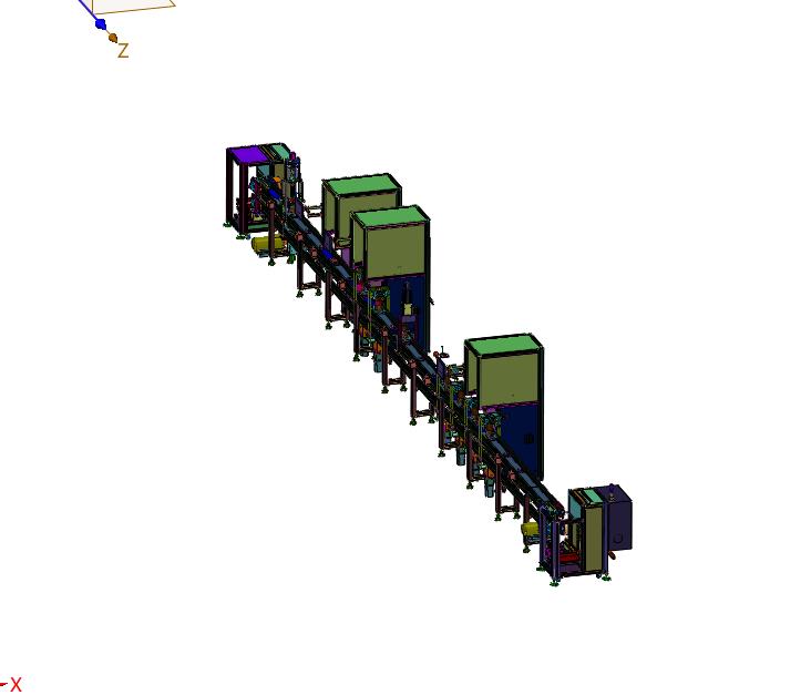 自动点胶自动锁螺丝压合产线