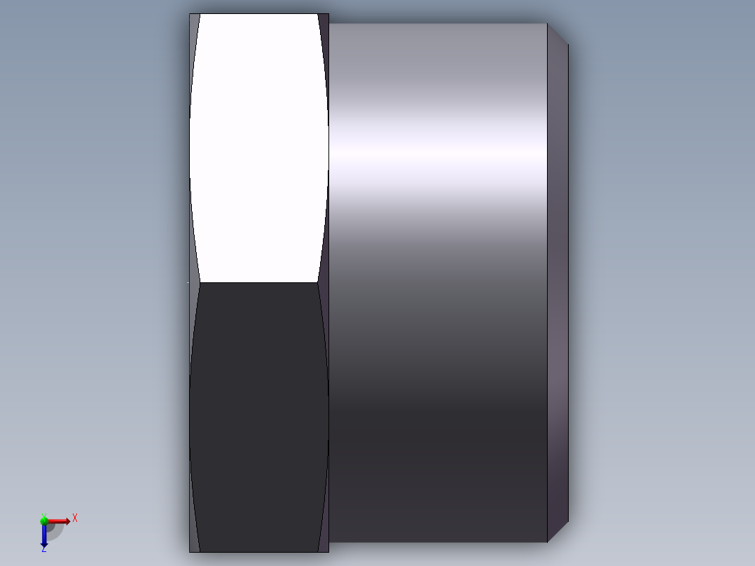 堵头 4C+4D 管端堵、4C-26俯视图