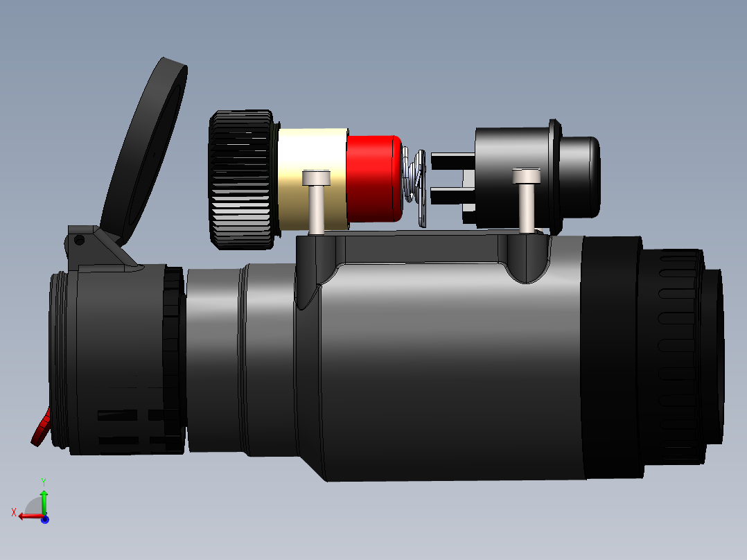 望远镜(11)主视图