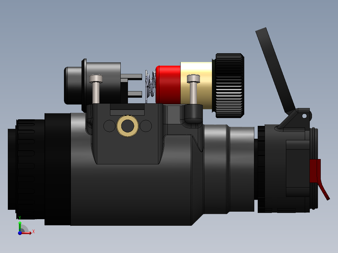 望远镜(11)前视图