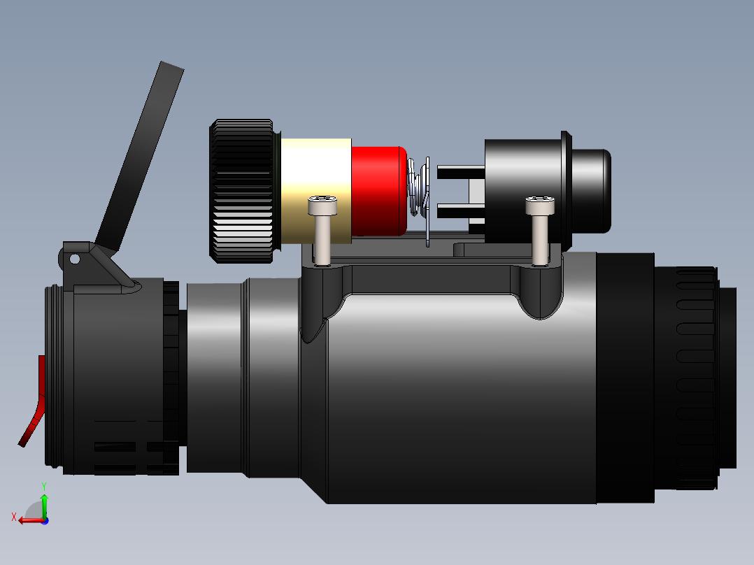 望远镜(11)后视图