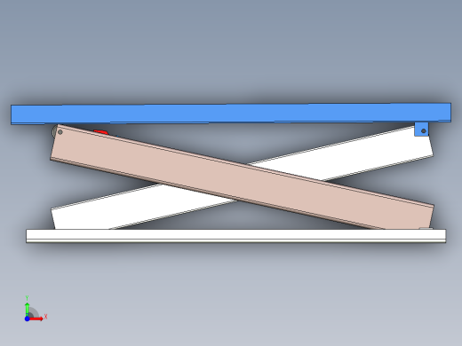B2004811-液压剪刀式升降机前视缩略图